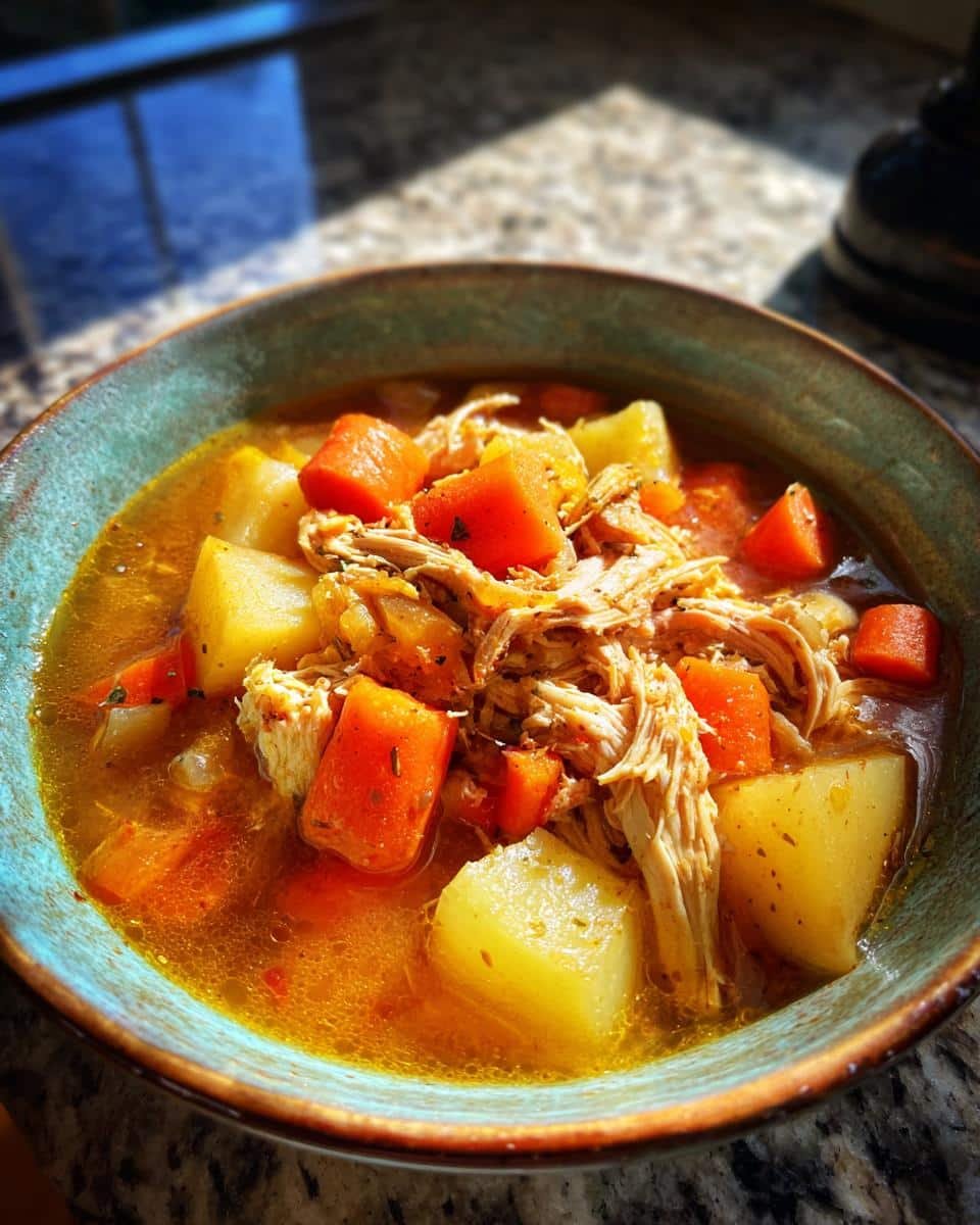 Slow Cooker Chicken Stew - detail 1