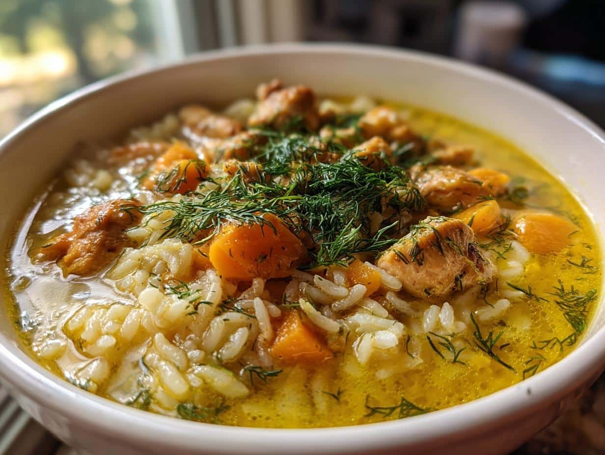 greek Lemon Chicken Soup - detail 1