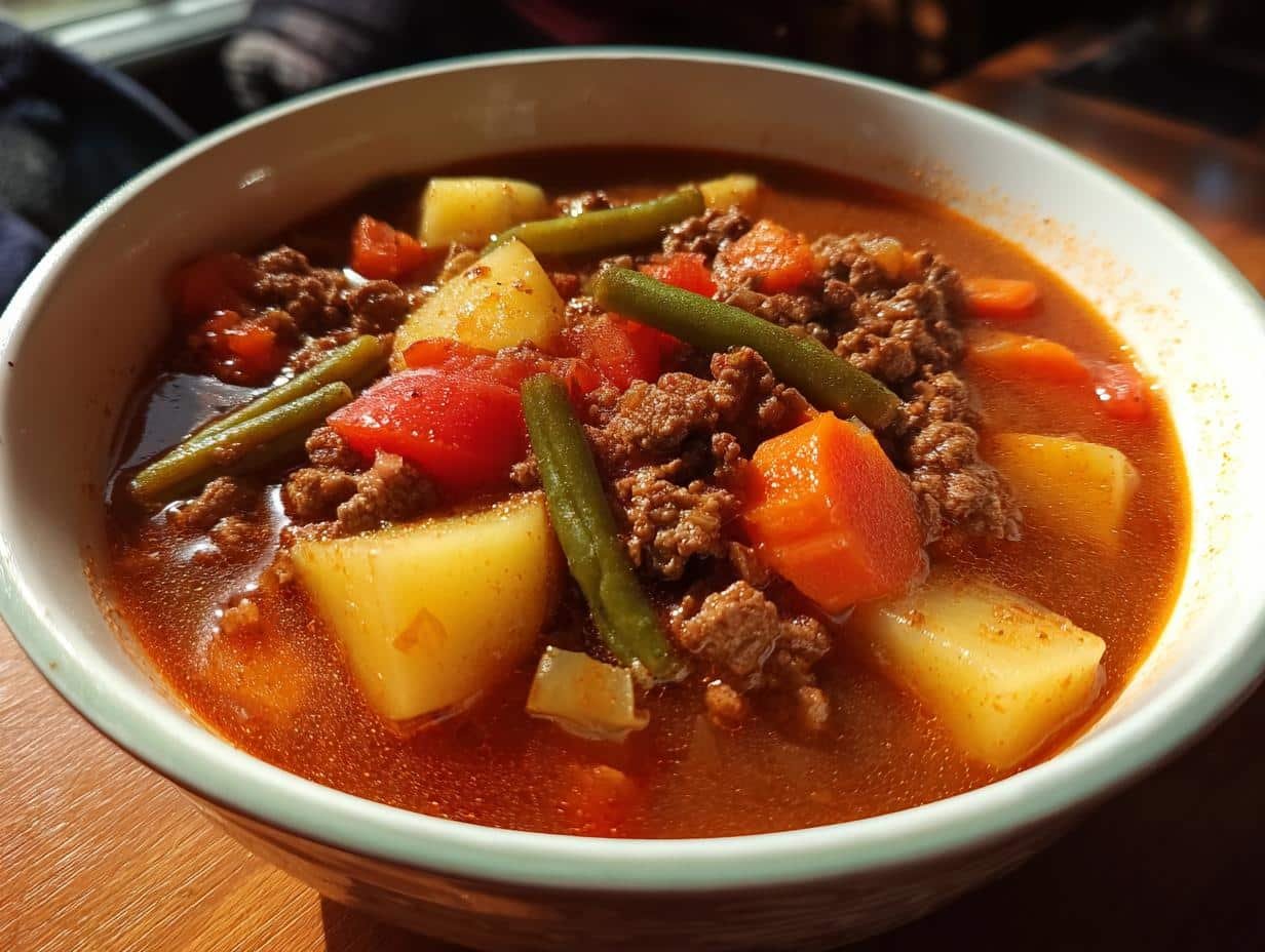 Crock Pot Poor Man's Stew - detail 1