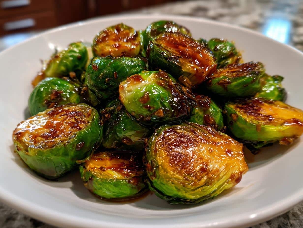 Honey Balsamic Brussels Sprouts - detail 1