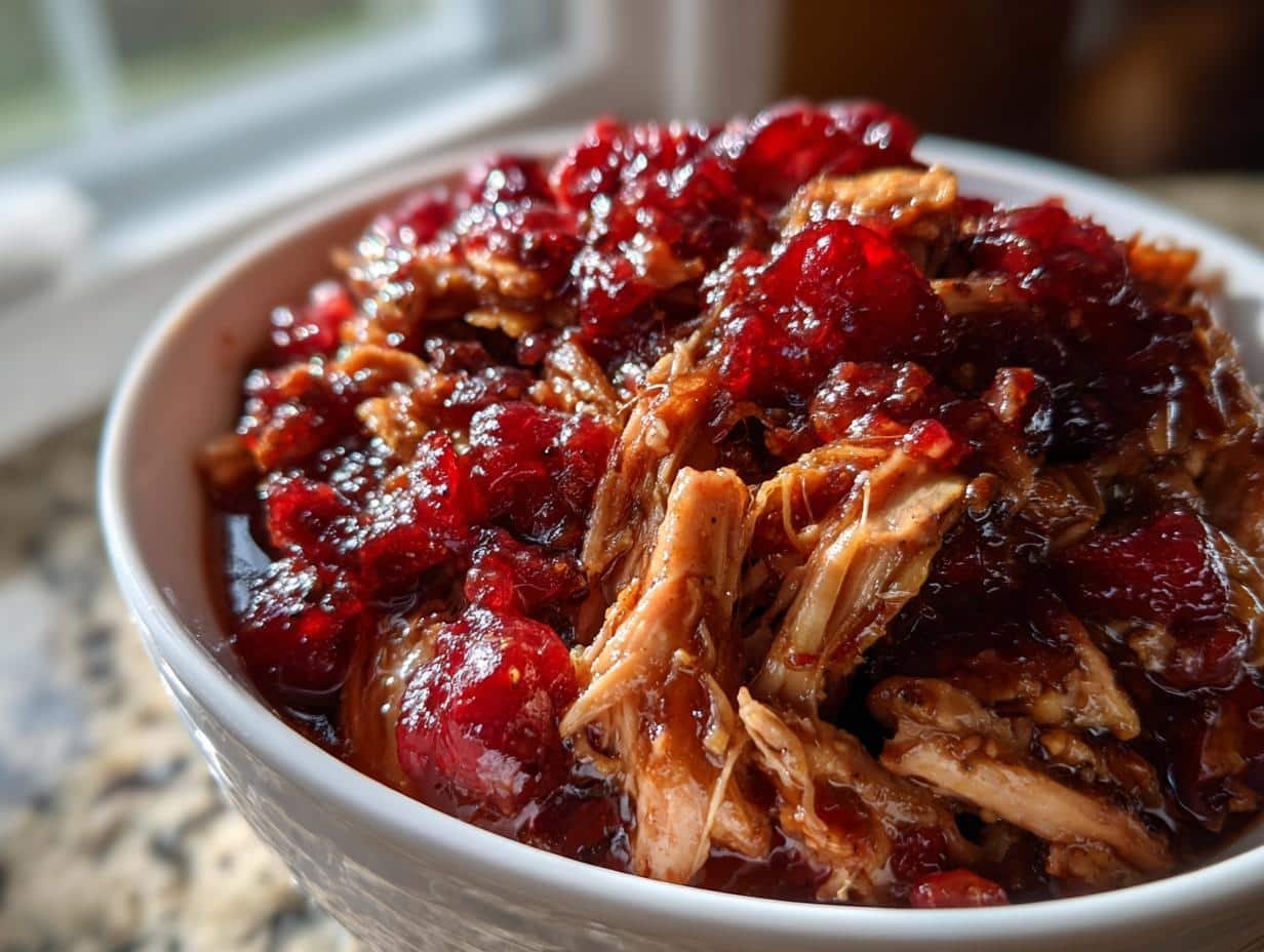 Slow Cooker Cranberry Chicken - detail 1