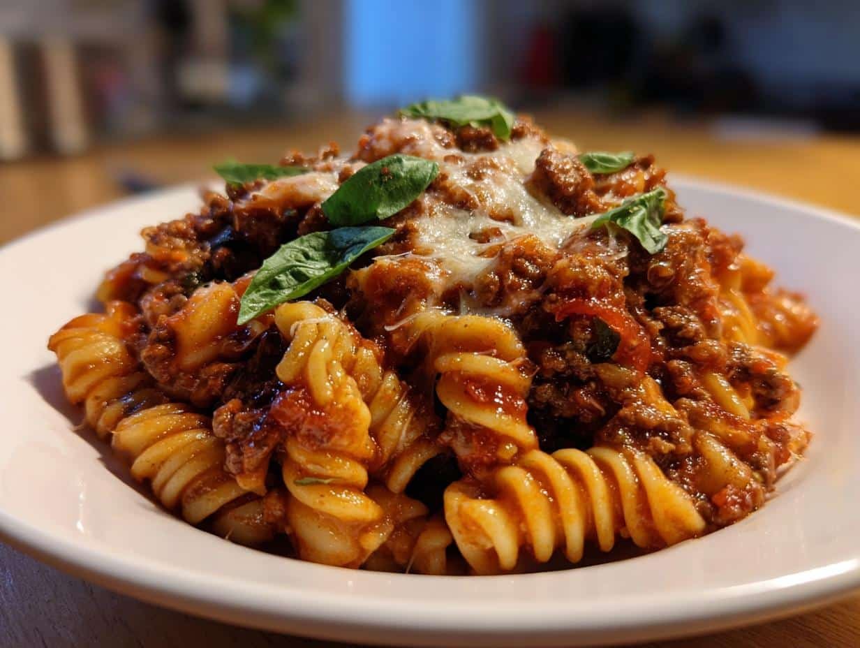 Slow Cooker Lasagna Soup - detail 1