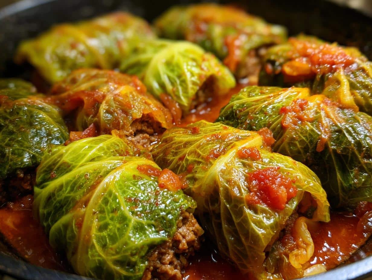 Slow Cooker Unstuffed Cabbage Rolls - detail 1