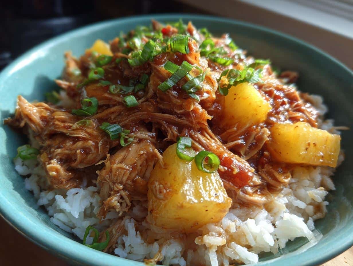Sweet Hawaiian Crockpot Chicken - detail 1