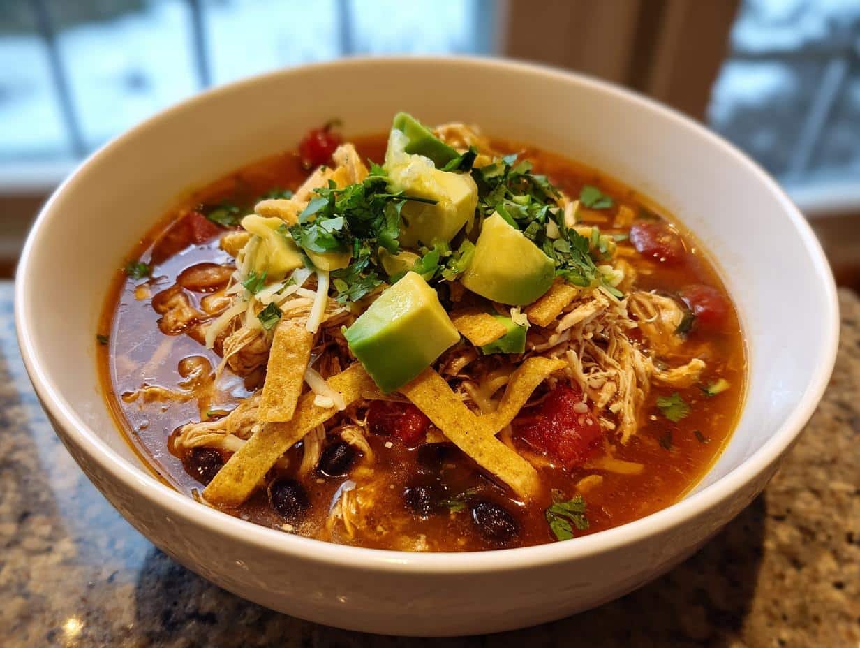 Chicken Tortilla Soup Recipe - detail 1