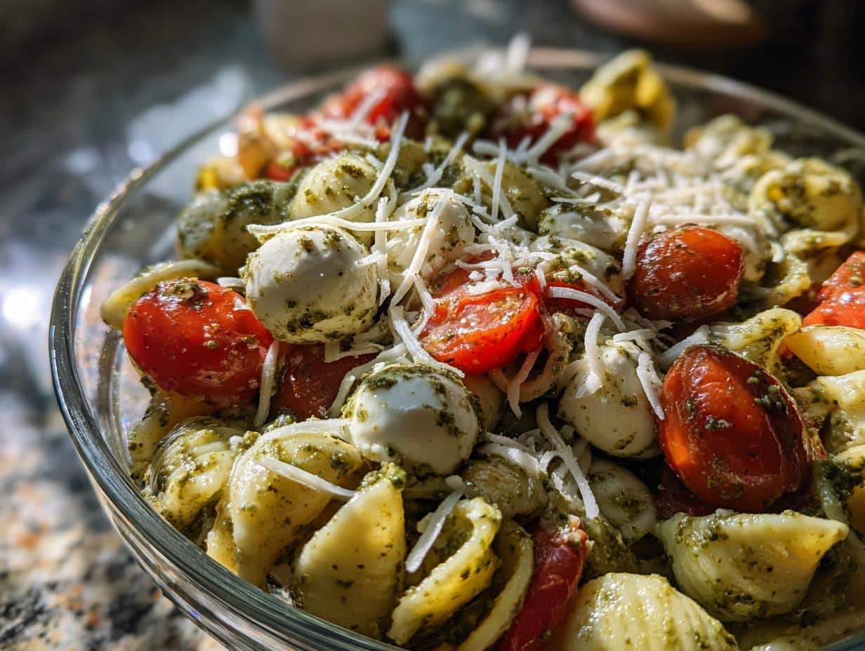 Pesto Pasta Salad - detail 1